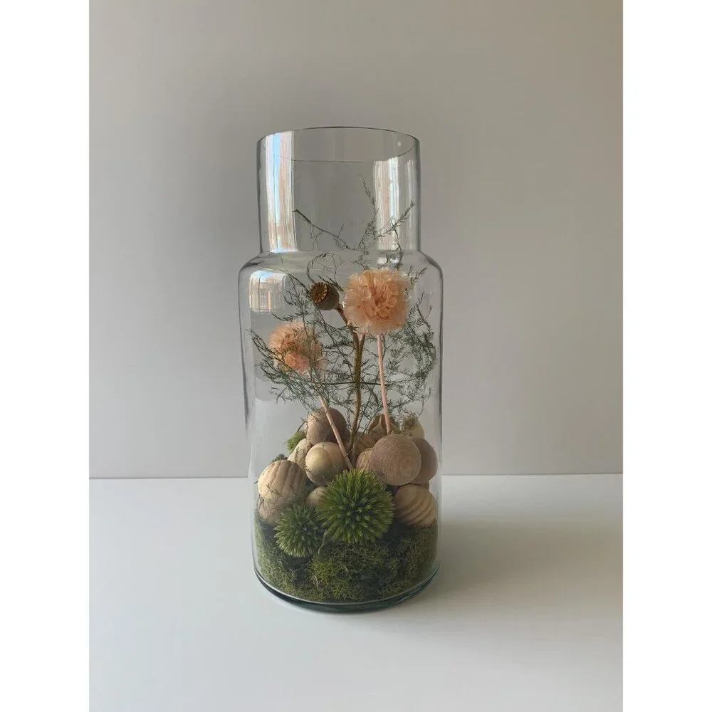 Decorative Glass Jar - 14